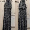Đầm Yếm Maxi Rachel Zoe Vải Thun Rayong - Size S (46-52kg) - 3416