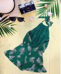 Yếm Jumsuit Voan F21 Xanh Lá - 0926