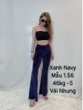 Quần Lưng Cao F21 Nhung Gân Ống Loe - 3526
