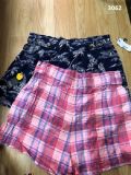 Quần Short ANA Tôn Linen Lưng Thun Dây Kéo Có Túi - 3062