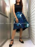 Đầm DRESSBARN Trên Đen Dưới Hoa Văn Xanh - Size 12 - 0505