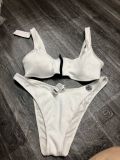 [SALE] Set Bikini F21 Trắng Gân