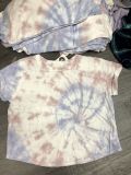 Áo Croptop Hollister Loang Hồng Xanh Đã Huỷ Nhãn - 3120