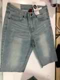 Quần Jeans Ngố Nữ Logjean - Size 28 (Eo 70-Mông 88-Dài 48cm)