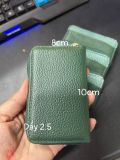 Ví Da Nữ Màu Rêu Cá Tính Xuất Dư Hàng Mẫu Không Hộp 8x10x2.5 (cm)