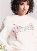 Áo Thun F21 Tay Dài Kem In Heart Breaker - Size L (48-60kg) - 0356