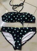 Set Bikini Hiệu OP Đen Chấm Bi - 3809