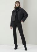Quần Tây PEPLUMJ Xuất Hàn Form Baggy Màu Đen - Size 55 (Eo 70 - Mông 92 - Dài 88) - 3541
