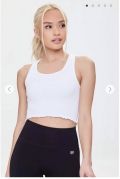 Áo Tanktop F21 Thun Cotton Borip 4 Chiều - 3548