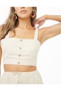 Set Croptop Linen F21