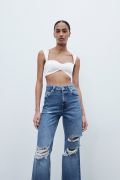 Quần Jeans JBD Rách Đùi & Gối Ông Suông - 3564