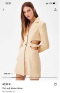 Đầm Cổ Vest BSK Khoét Eo - 3563