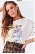 Áo Thun F21 Form Rộng In Hình - 3158