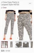 Quần Nữ Jcrew Easy Đã Huỷ Nhãn Thun Cotton 2 Chiều Sượt Beo - 3333