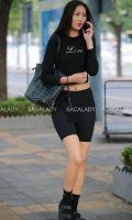 Quần Biker F21 Thun Bo Gân - 3251