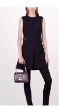 Đầm 3C3G Max Azria Cáp Sết Da