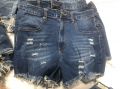 Quần Short Jeans APHRODITE Rách Tua Rua (Cắt Nhãn Chính) - 3591