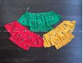 Áo Croptop TIMIN Bèo Ngang In Bông Trắng - 0461