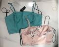 Áo Croptop F21 2 Dây Lụa Phi Bóng - 3627