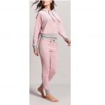 Bộ Set Quần Tay Dài Hoodies F21- Hồng Nhung