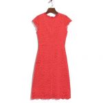 Đầm Ren Topshop Sát Nách Màu Cam-0589