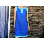 Đầm suông Sigrid Olsen viền cổ trụ