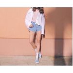 Quần Jean Short Khuchu tua lai