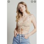 Áo Croptop ACTIVE Dây Rút - 3709
