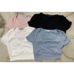 Áo Croptop HYFVE Cổ Tim - 3718