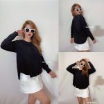 Áo Thun Đen Tay Dài - 3882