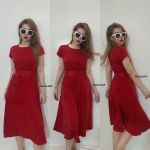 Đầm Lụa BIX 2 Lớp - 3716 (Không kèm belt)