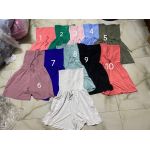 Jumpsuits Ống Short Zenana Cột Eo - 3686