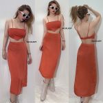 Set Áo Croptop + Chân Váy ZR - 3680