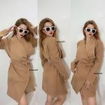 Áo Dạ Tay Dài HAUTE MONTE - 3921
