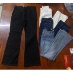 Quần Jeans Ống Bass Đứng WHBM - Xuất Khẩu Lỗi Nhẹ Co Giãn - 3959
