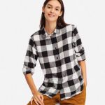 Áo Somi Uniqlo Caro Trắng-Navy-0636