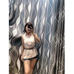 Áo Sơ Mi Chiffon DOROTHY Sát Nách Hồng Lơ - 2334