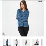 Áo Hoodie Nữ Cổ V Cotton Nhiệt CUDDLE DUS Xuất Úc - 3074
