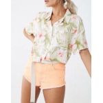 Áo Sơ Mi F21 Cỏ Lá - 3184