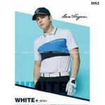 Áo Thun Nam Đánh GOFD BEN HOGAN Trắng Xanh Dương Đen - 3052