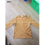 Áo Thun URBANITY Xuất Nhật Cổ Tim 5 Nút - 3047