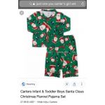 Set Pijama Baby Xanh Ông Già Noel - 2984