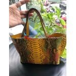 Túi Tote Xuất Hàn 100% Da Trăn Hàng Mẫu - 2952
