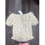 Áo Voan Still Sienna Sky Tay Ngắn Bệt Vai - 3282