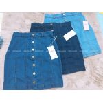 Chân Váy Jeans Blashe Xanh Nhạt - Size M - 3213