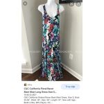 Đầm Maxi C&C California Thun In Hoa Nền - Size XS - 0406