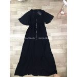 Đầm Maxi Fashio Chất Vải Lanh Mát - 3217