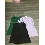 Đầm URBAN 2 Cổ Tim Nút Thân Trước - 3094