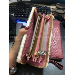 Ví Nữ Cầm Tay Da Sần Dài Xuất Nhật Chưa In Thương Hiệu - 0001V