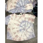 Áo Croptop Hollister Loang Hồng Xanh Đã Huỷ Nhãn - 3120